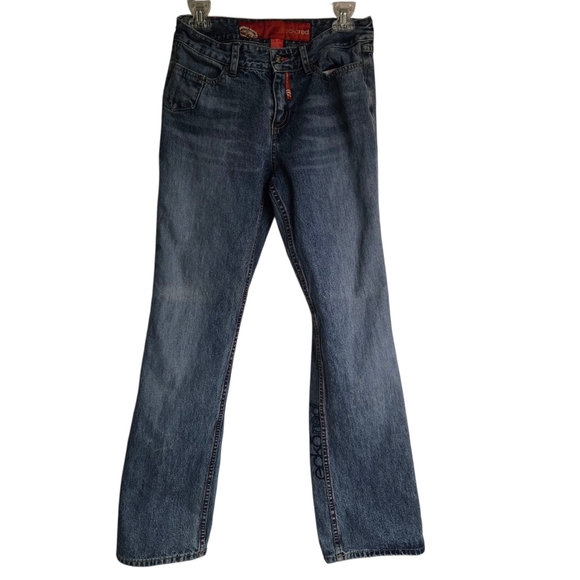 Ecko Red Women's Blue Bootcut Denim Jeans Size 9 - Picture 1 of 6